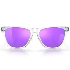 Oakley Frogskins™ Prizm Violet Lenses/Polished Clear Frame