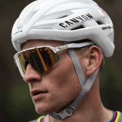 Oakley Sutro Lite Sweep Mathieu Van Der Poel Signature Series, Prizm 24k/Red-Gold Splatter