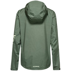 GOREWEAR Lupra GTX HD Logo Jacket 2.0 Women's, Slate Green/Spring Green