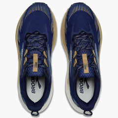 Brooks Ghost Trail Men's Running Shoes, Blue/Starfish/Moonlight