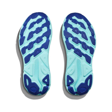 Hoka Clifton 9 Men's Running Shoes, Cerise/Cloudless