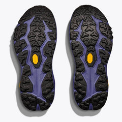 Hoka Speedgoat 6 Men's Trail Running Shoes, Oatmeal/Mountain Iris