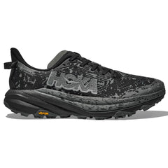 Hoka Speedgoat 6 GTX Men's Trail Running Shoes, Black/Outer Orbit