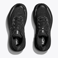 Hoka Clifton 10 Big Kids Running Shoes, Black/Black