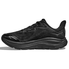 Hoka Clifton 10 Big Kids Running Shoes, Black/Black