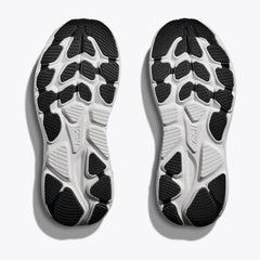 Hoka Clifton 10 Big Kids Running Shoes, Black/White