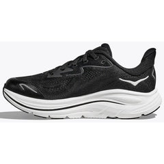 Hoka Clifton 10 Big Kids Running Shoes, Black/White