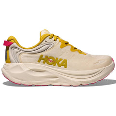 Hoka Gaviota 6 Women's Running Shoes, Birch/Yellow Gold