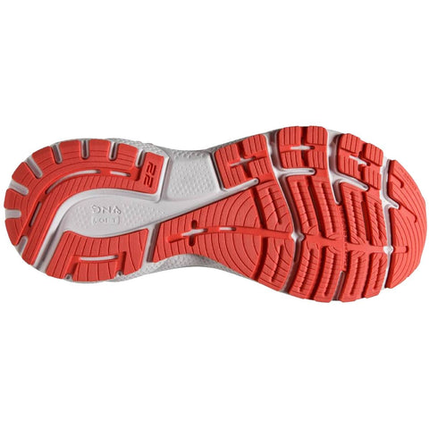 Brooks Adrenaline GTS 22 Women's Running Shoes, Coral/Latigo Bay/White