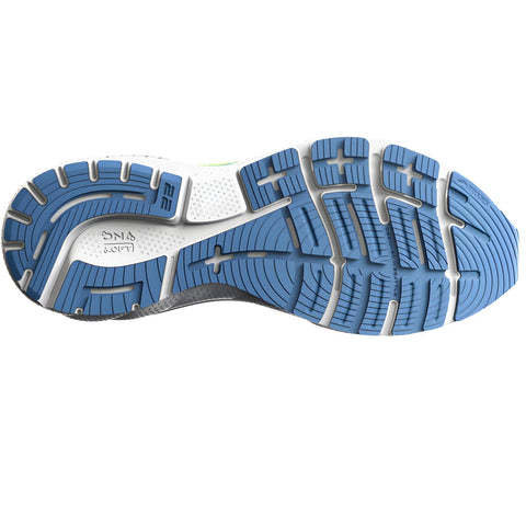 Brooks Adrenaline GTS 22 Women's Running Shoes, Silver Lake Blue/Green/White
