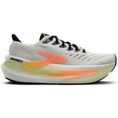 Brooks Glycerin Max 2 Women's Running Shoes, White/Cyber Yellow/Nightlife