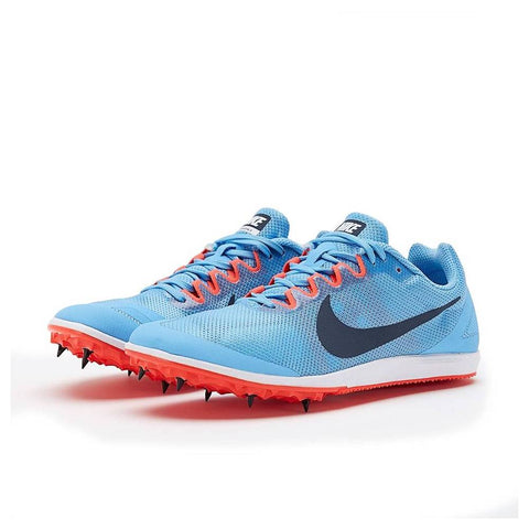 Nike Zoom Rival D 10 Track & Field Distance Spikes, Football Blue/Blue Fox - 1.5 UK