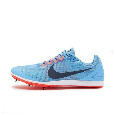 Nike Zoom Rival D 10 Track & Field Distance Spikes, Football Blue/Blue Fox - 10.5 UK