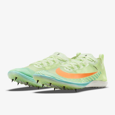 Nike Zoom Victory 5 XC Track & Field Distance Spikes, Barely Volt/Hyper Orange - M 2 / W 1.5 UK
