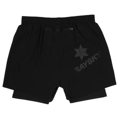 Saysky 2in1 Pace Shorts 5", Black