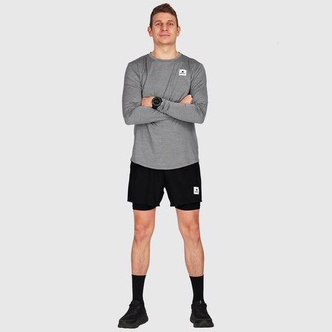 Saysky 2in1 Pace Shorts 5", Black