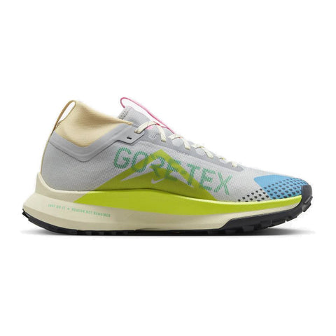 Nike Pegasus Trail 4 GORE-TEX Men's Waterproof Trail Running Shoes, Wolf Grey/Stadium Green/Baltic Blue/Volt