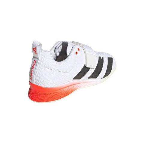 Adidas Adipower II Weightlifting Shoes, Unisex, White/Black/Red