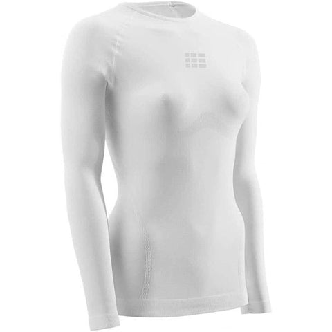CEP Women's Long sleeve shirt W3Z3 White