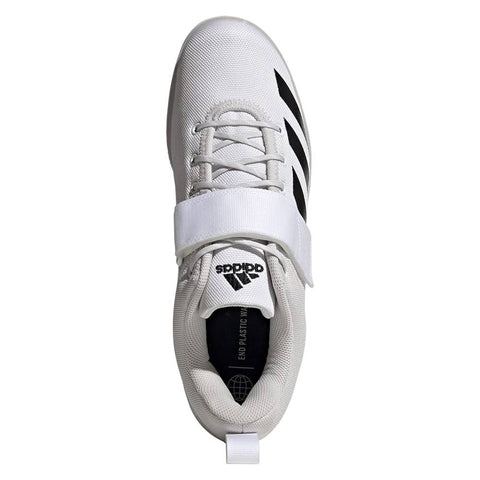 Adidas Powerlift 4 Weightlifting Shoes, White/Black