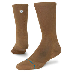 Stance Dig Deep Crew Socks, Brown