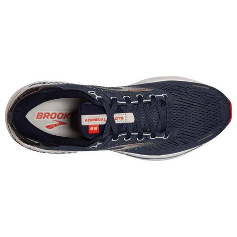 Brooks Adrenaline GTS 22 Men's (B Width) Running Shoes, Peacoat/India Ink