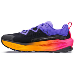 Altra Olympus 7 Women's Trail Running Shoes, Black/White/Purple