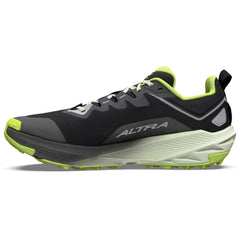 Altra Experience Wild 3+ Men's Trail Running Shoes, Black/Silver/Acid Lime