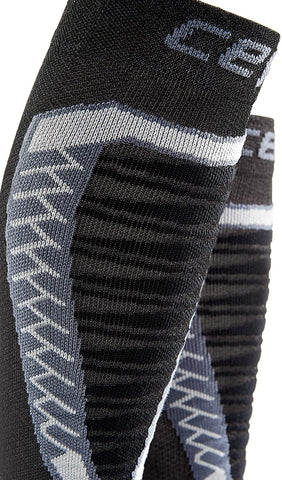 CEP Obstacle Men's Compression Running Socks, Anthracite