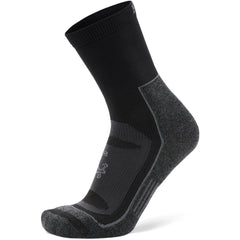 Balega Blister Resist Crew Socks, Grey/Black