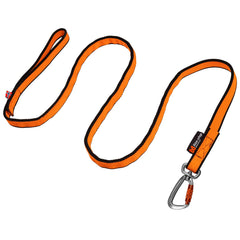 Non-Stop Dogwear Bungee Leash, Black/Orange