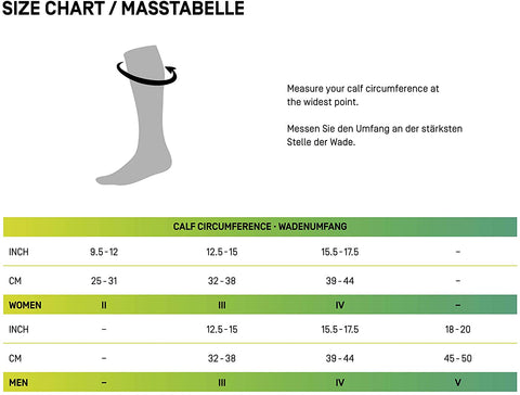 CEP Obstacle Run Men's Compression Socks, Silver