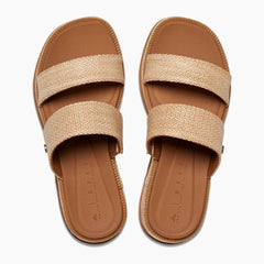 Reef Lofty Lux Hi, Tan Raffia