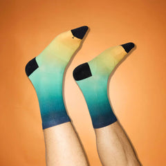 Saysky Combat High Socks, Blue