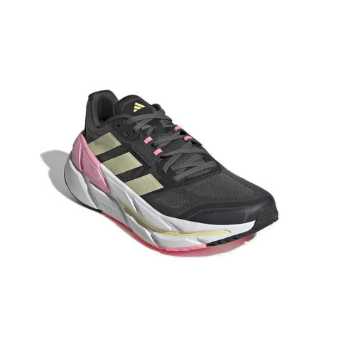 Adidas Adistar CS Women's Running Shoes, Grey Five/Almost Yellow/Beam Pink