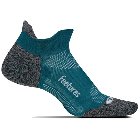 Feetures Elite Light Cushion No-Show Running Socks, Emerald