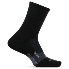 Feetures Merino 10 Max Cushion Mini Crew, Charcoal