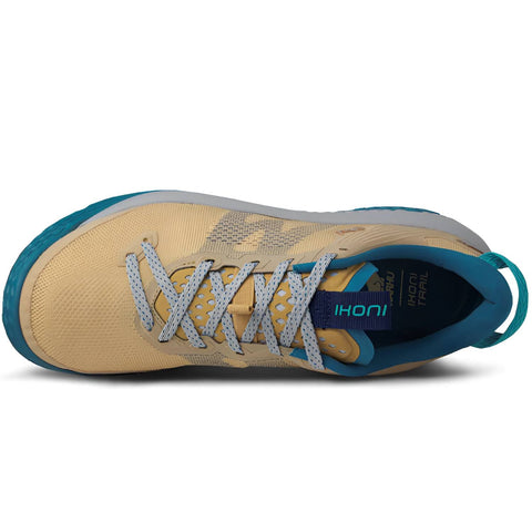 Karhu Ikoni Trail Women's Trail Running Shoes, New Wheat/Crystal Teal