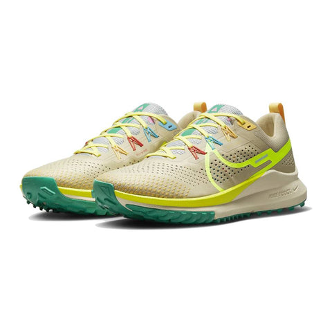 Nike Pegasus Trail 4 Men's Trail Running Shoes, Team Gold/Baltic Blue/Stadium Green/Volt