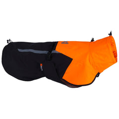 Non-Stop Dogwear Fjord Raincoat 2.0, Black/Orange
