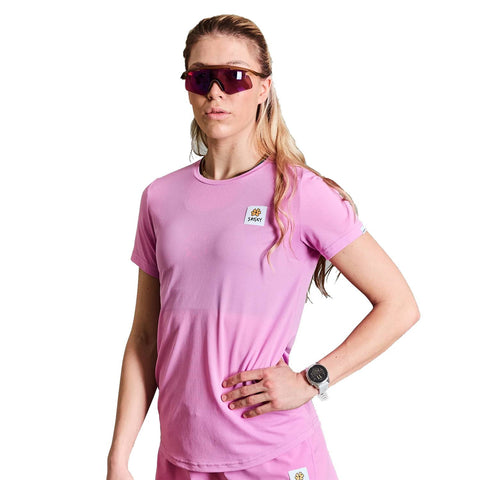 Saysky WMNS Flower Combat T-Shirt, Pink