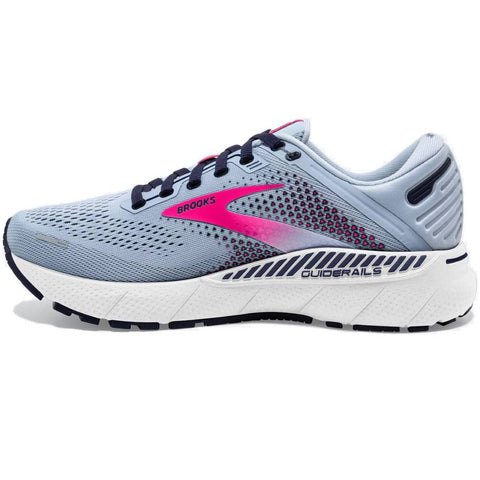 Brooks Adrenaline GTS 22 Women's Running Shoes, Kentucky Blue/Peacoat/Pink