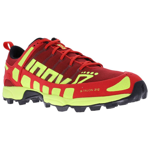 Inov-8 X-Talon 212 Men's Trail Running Shoes, Red/Yellow