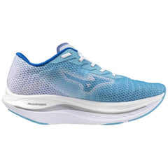 Mizuno Wave Rebellion Flash 2 Men's Running Shoes, River Blue/Mugen Blue/White