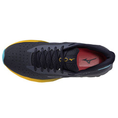 Mizuno Wave Skyrise 6 Men's Running Shoes, Odyssey Gray/Icelandic Blue/Citrus