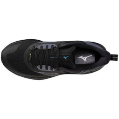 Mizuno Wave Rider GTX 3 Men's Running Shoes, Black Sand/Odyssey Gray/Capri Breeze