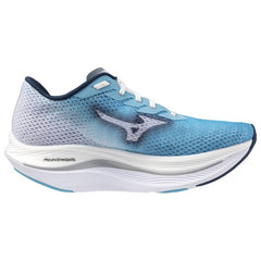 Mizuno Wave Rebellion Flash 2 Women's Running Shoes, River Blue/Blue Wing Teal/White