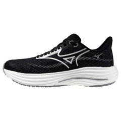 Mizuno Wave Rider 29 Women's Running Shoes, Black Sand/White/Black