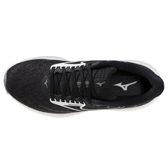 Mizuno Wave Rider 29 Women's Running Shoes, Black Sand/White/Black