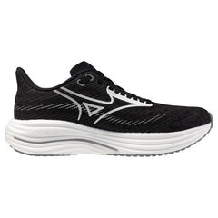 Mizuno Wave Rider 29 Women's Running Shoes, Black Sand/White/Black